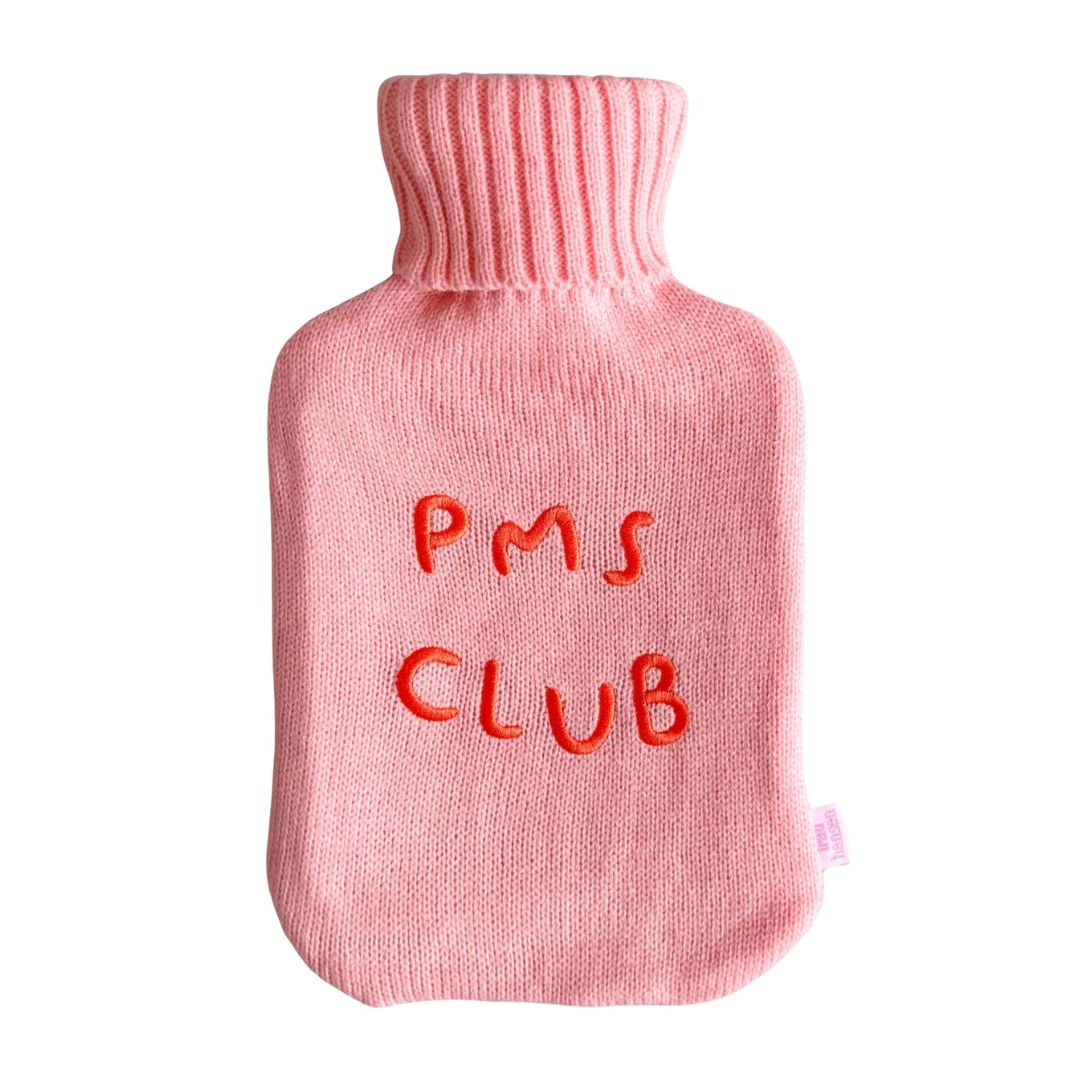 Wärmflasche 'PMS Club' rosa