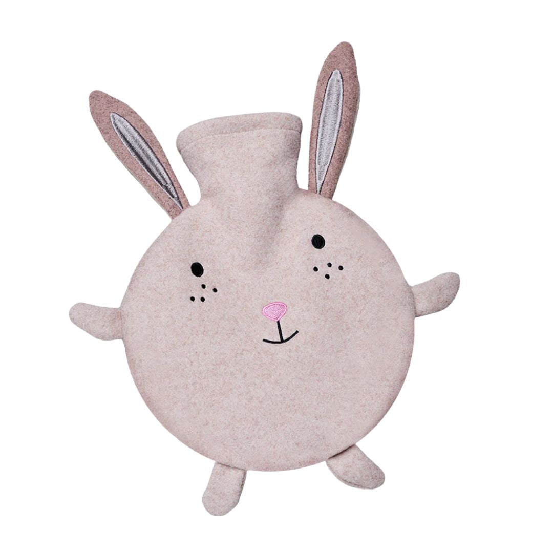 Wärmflasche Hasel' beige