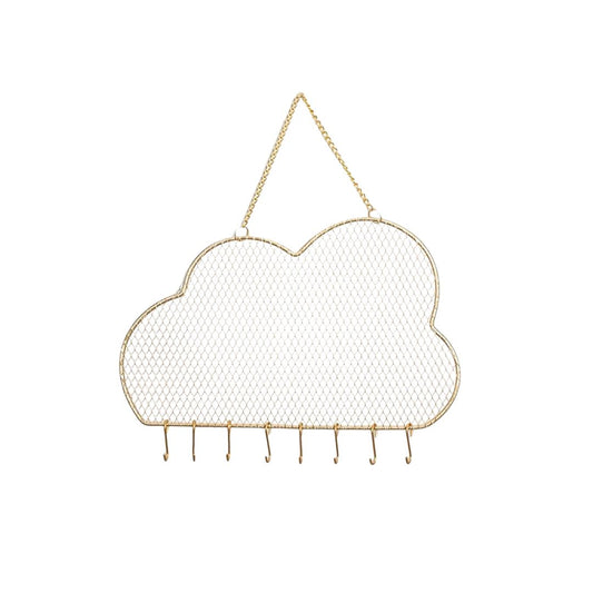 Wandbehang Organizer 'Wolke' gold