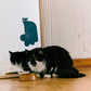 Hölzerne Wanddekoration 'PAOLO THE CAT'