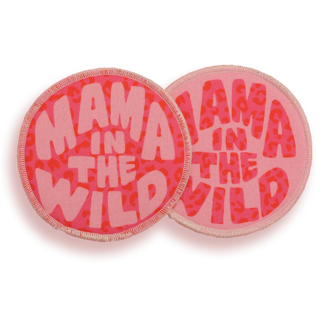 Waschbare Stilleinlagen 'MAMA IN THE WILD'