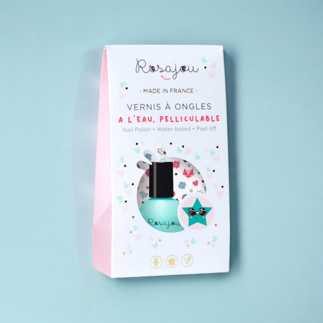 Wasserbasierter Peel Off Kinderlack 'lagune'