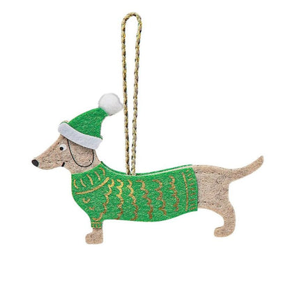Weihnachtsanhänger 'Dackel'