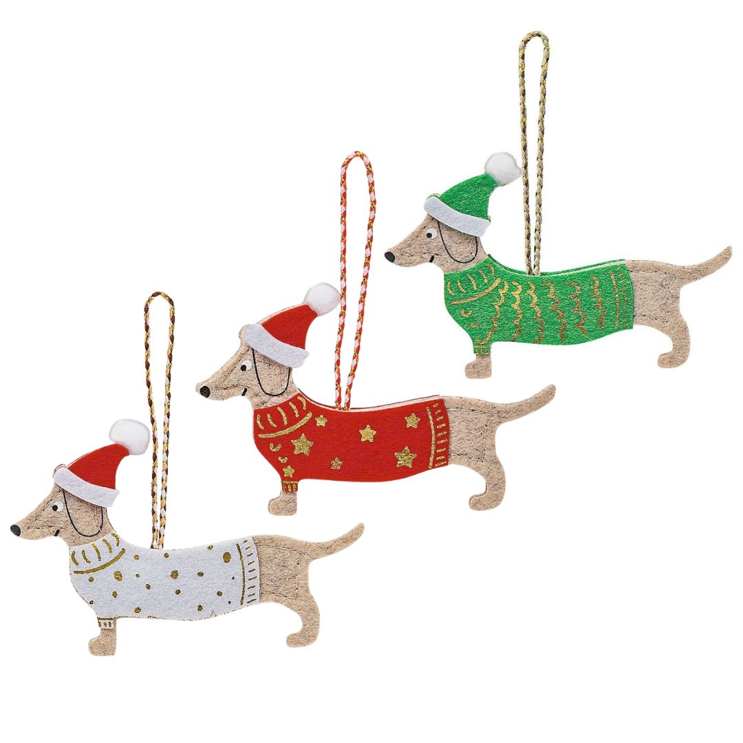 Weihnachtsanhänger 'Dackel'