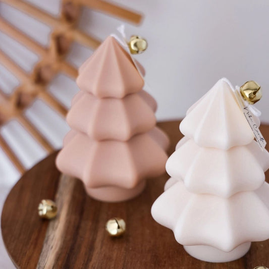 Weihnachtsbaum Kerze Classic beige