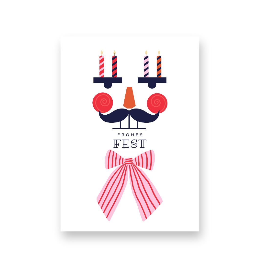 Karte 'Nut The Cracker - Frohes Fest'