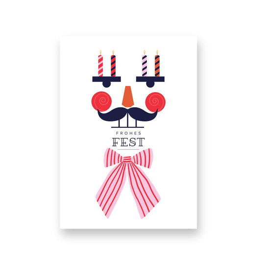 Karte 'Nut The Cracker - Frohes Fest'