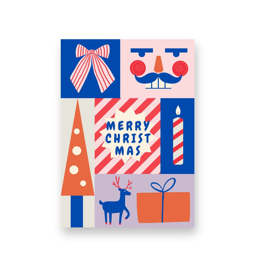 Karte 'Weihnacht - Merry Christmas'