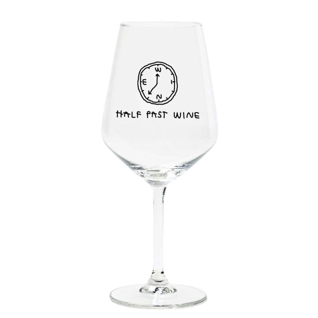 Weinglas 'Half Past Wine'