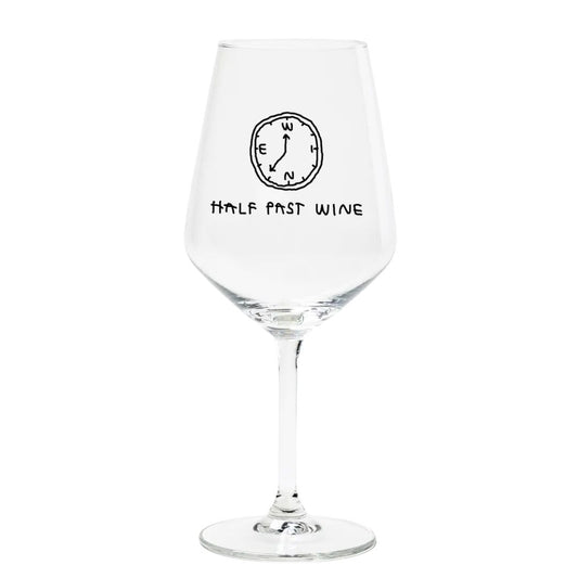 Weinglas 'Half Past Wine'
