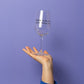 Weinglas 'More Bubbles Less Troubles'