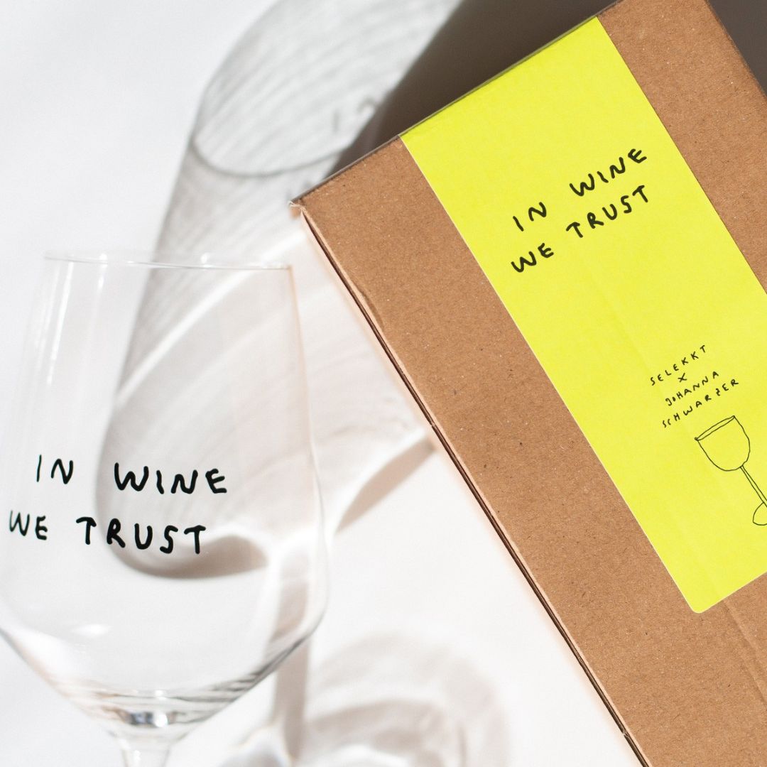 Weinglas 'Wine Not'