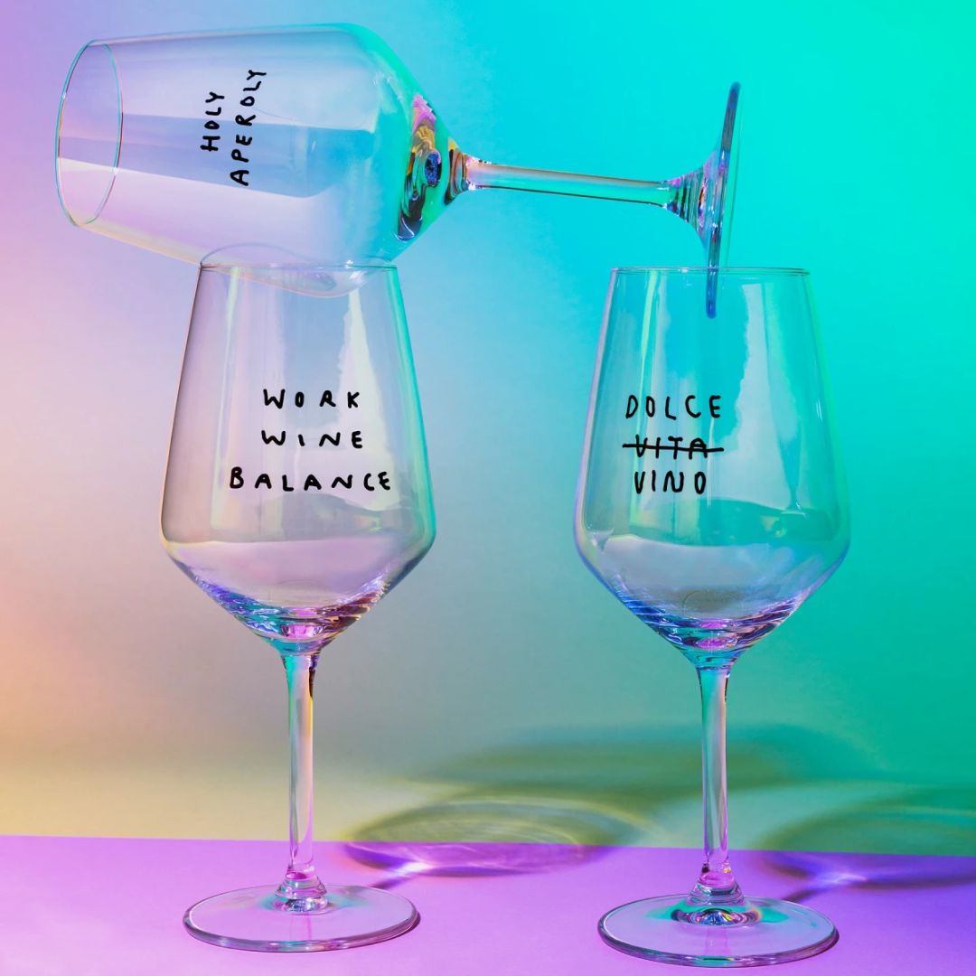 Weinglas 'Work Wine Balance'