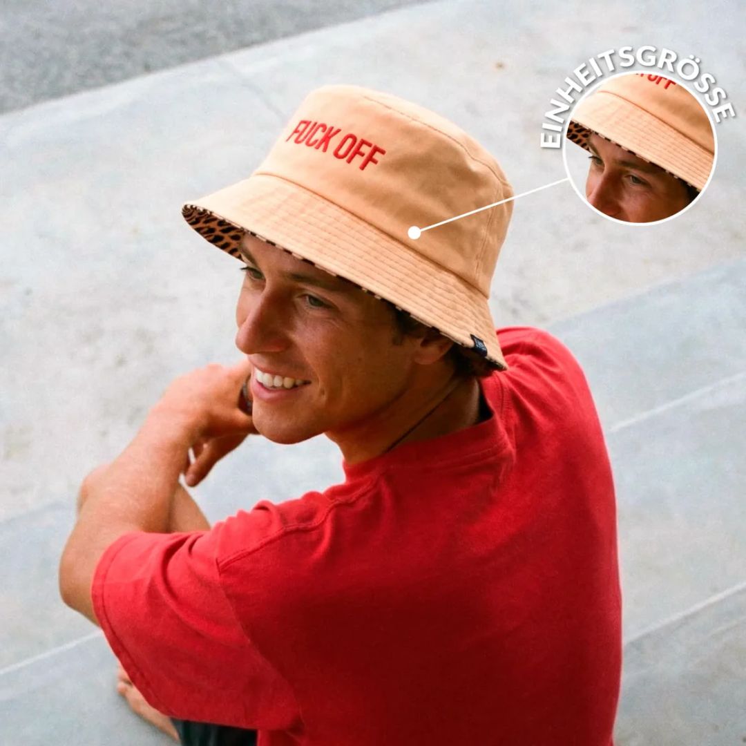 Fischer Wende Hut „Fuck Off'