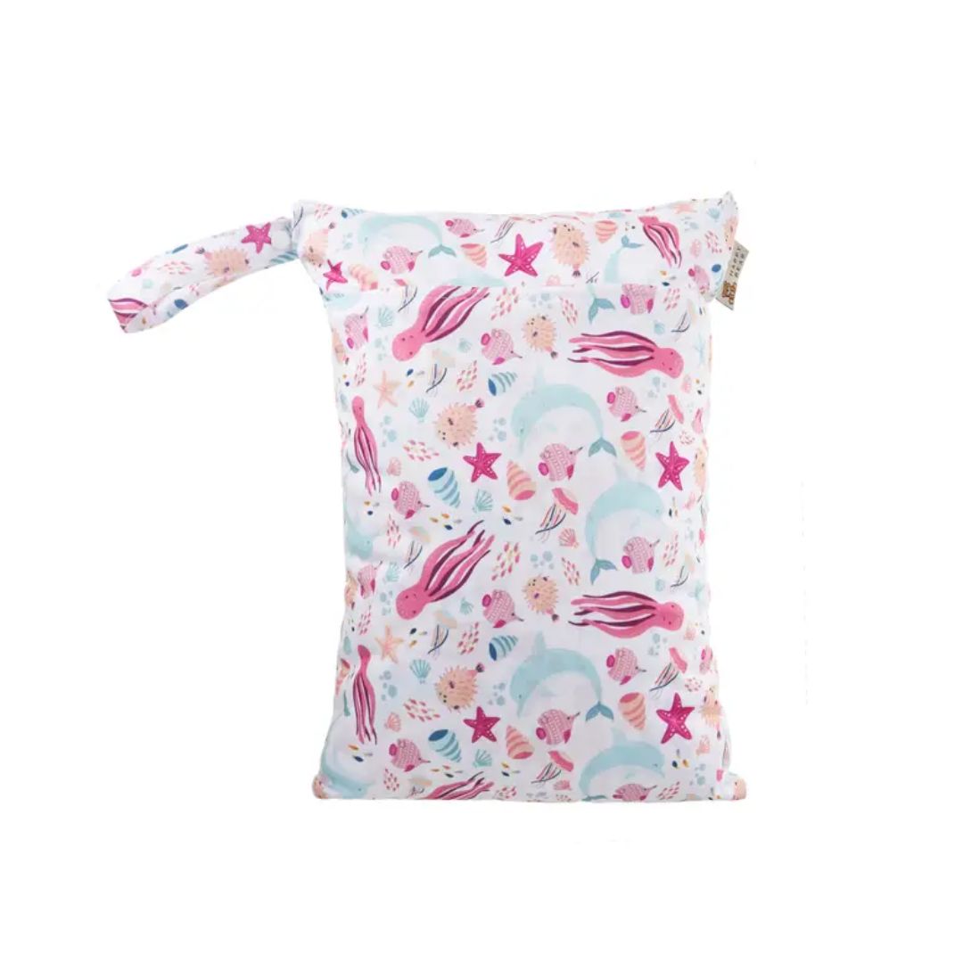 Wetbag Nasstasche mit 2 Fächern 30x40cm 'Pacific'