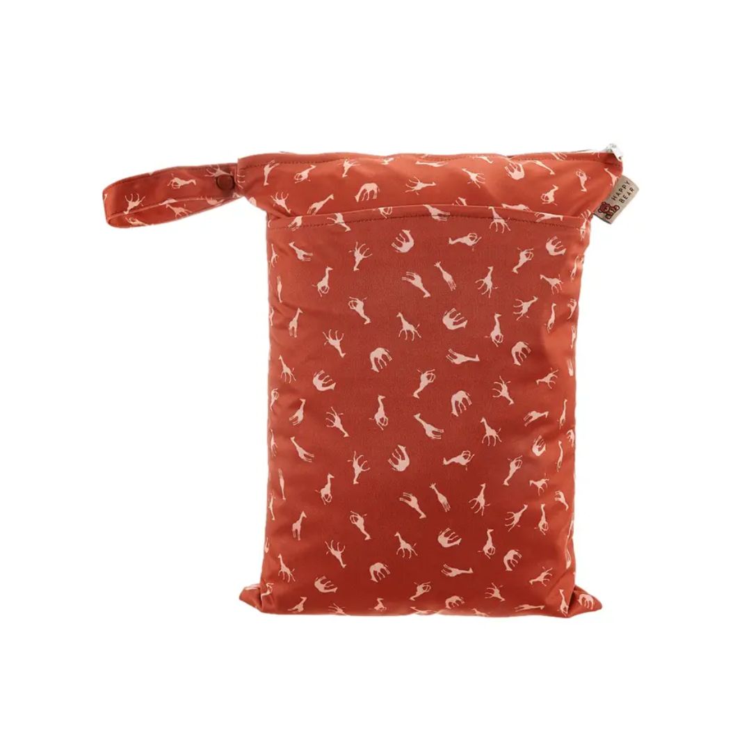 Wetbag Nasstasche mit 2 Fächern 30x40cm 'Savanne'