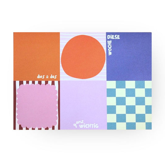 Wochenplaner 'Colour Notes' DIN A5