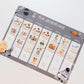 Wochenplaner 'Astro Glitzer'