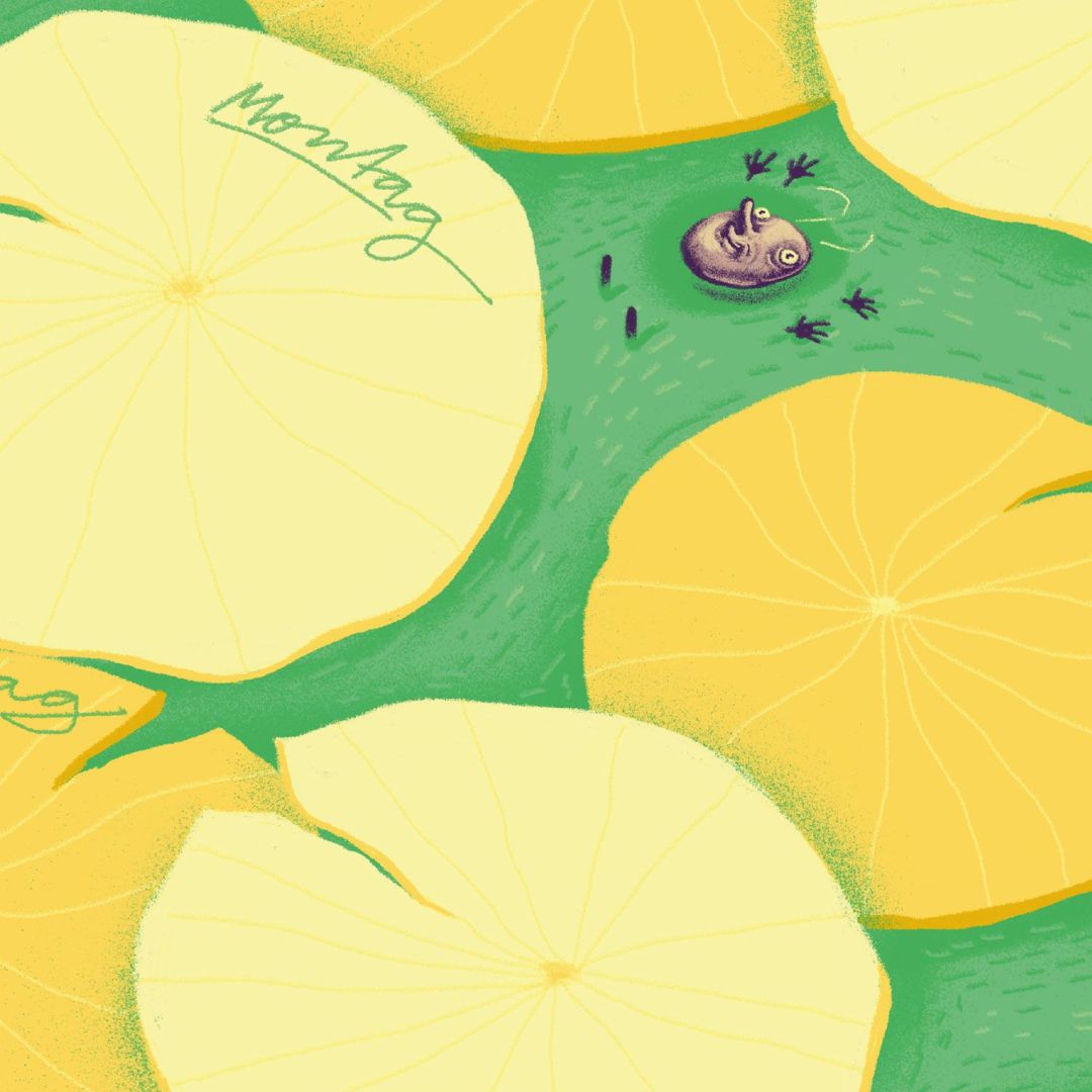 Notizblock A4 'Der Wochenplaner, am Seen' 50 Blatt