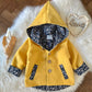 Wollfleece Jacke "Suebidou" senfgelb