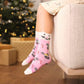 Nachtleuchtende Zauber-Socken 'Maus'