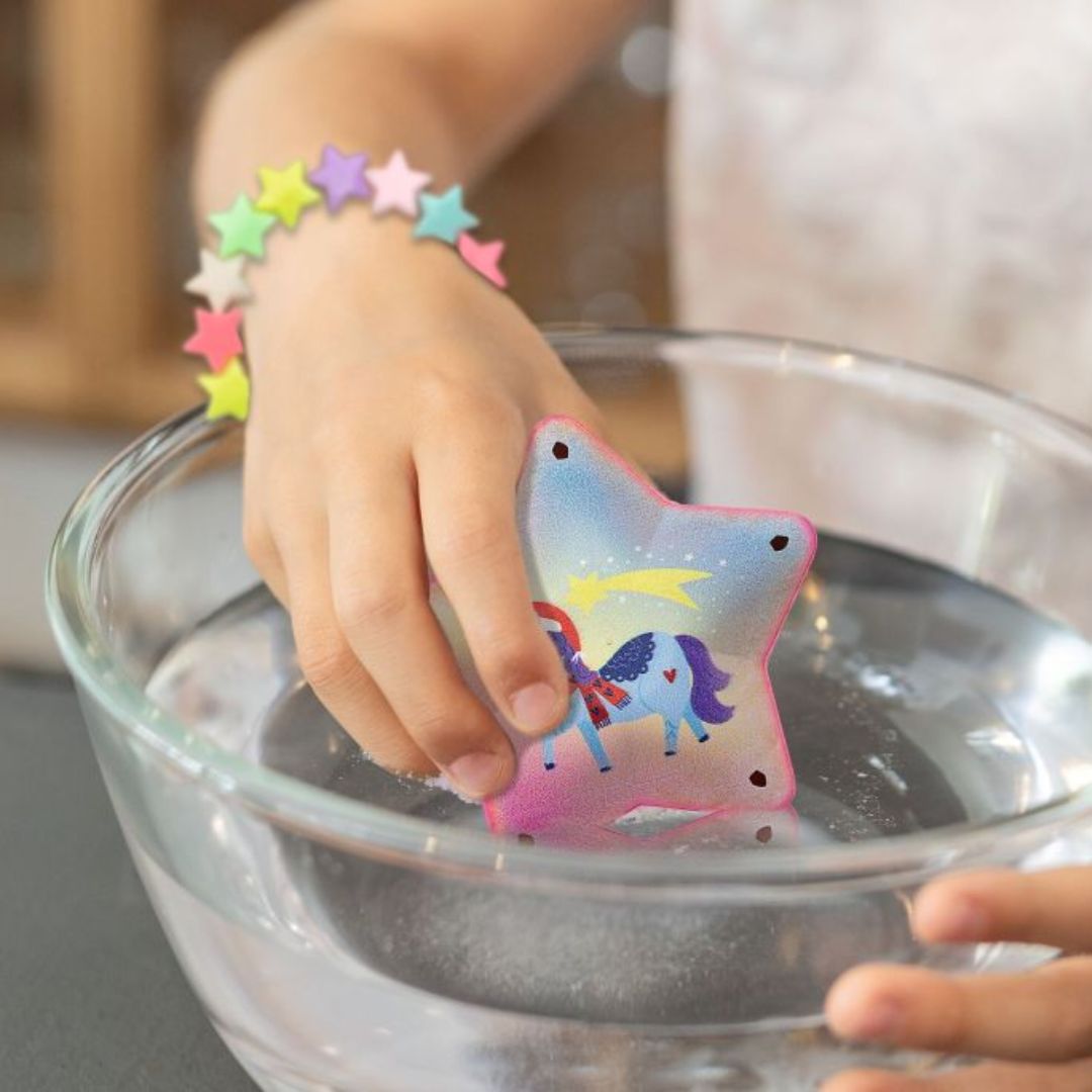 Zauberstern mit Armbändern Einhorn