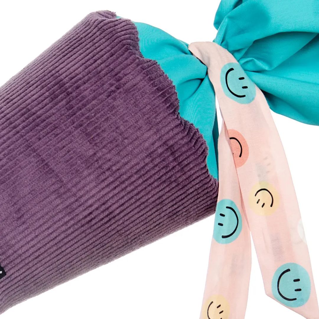 Schultüte zur Einschulung 'Zuckertüte Smileys' 70cm