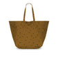 Damen Shopper karamell mit Herzprint