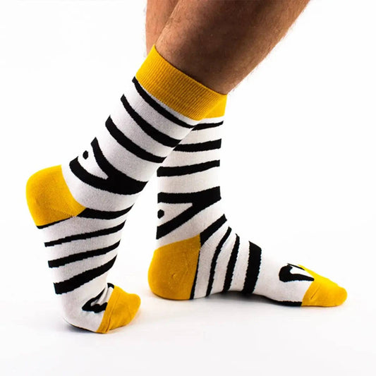 Herren Zebra Socken