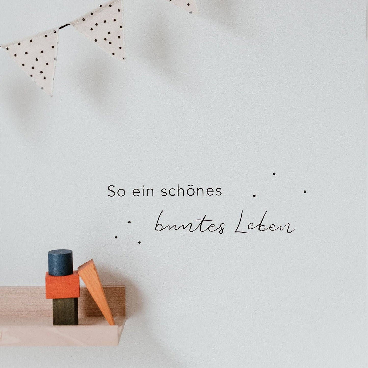 Sticker Buntes Leben