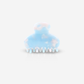 Damen Haarklammer 'Crop Cloudy Blue'
