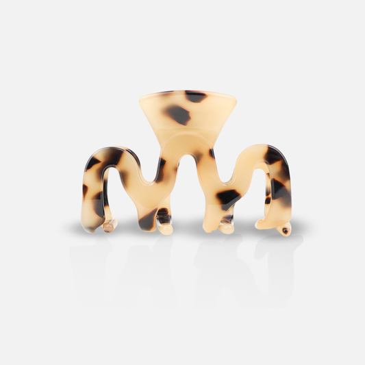 Damen Haarklammer 'Wave Cheetah'