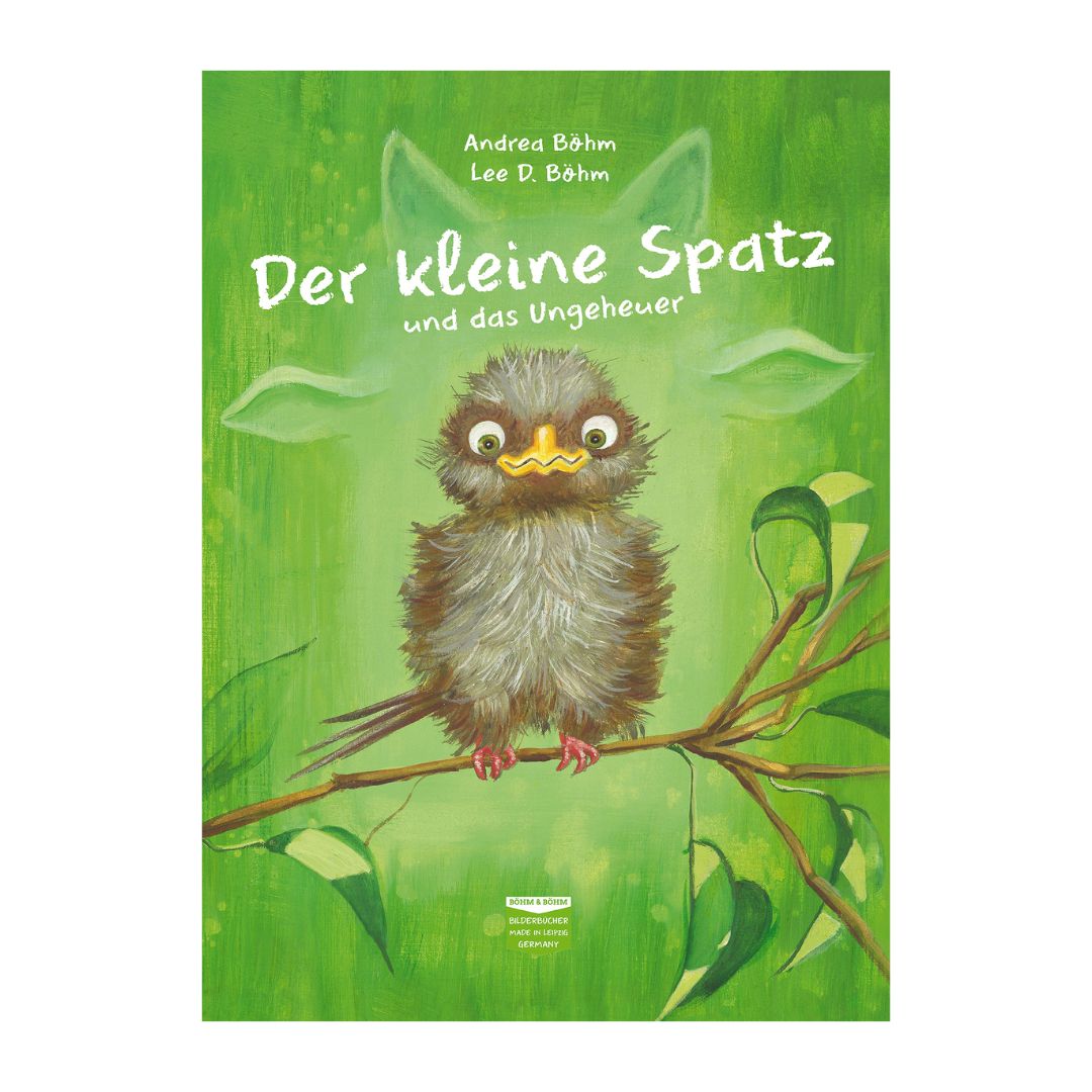 Kinderbuch "Der kleine Spatz und das Ungeheuer"