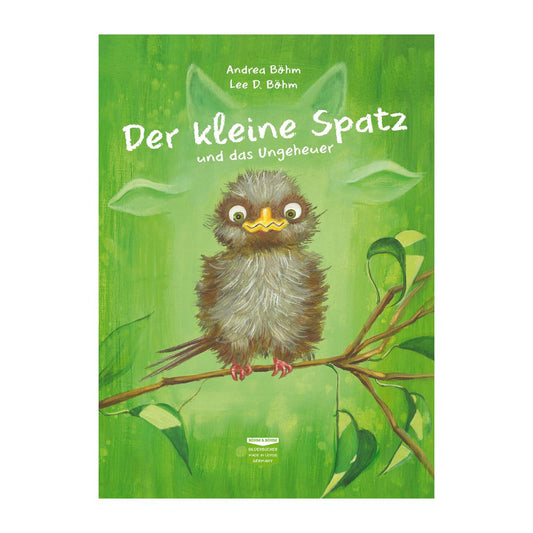 Kinderbuch "Der kleine Spatz und das Ungeheuer"