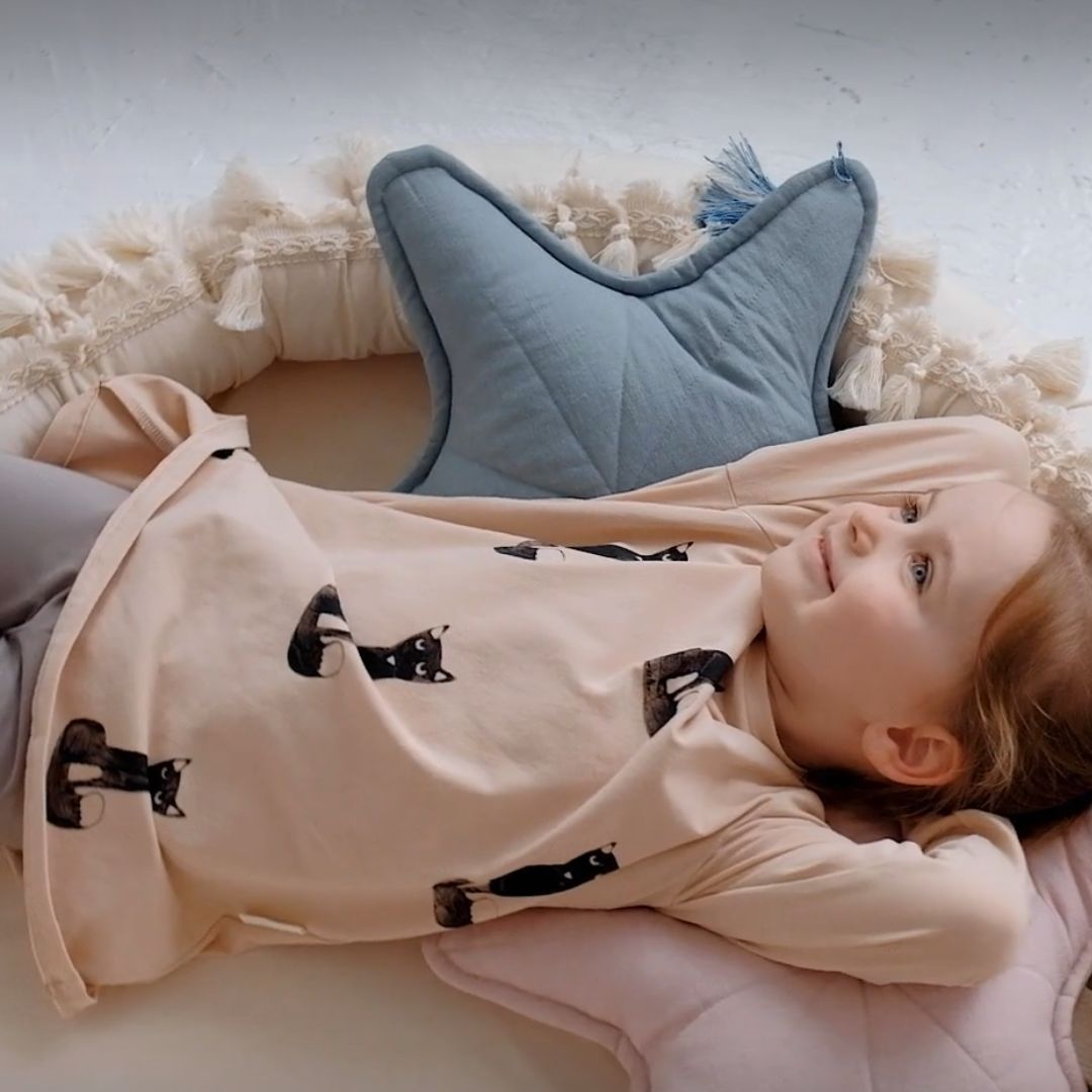 Großes Babynest "Play & Sleep Kid's Nest" beige