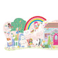 60 teiliges Riesenpuzzle mit Figuren "Regenbogenfee"