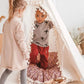 Kinder Tipi Zelt mit Quasten
