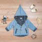 Wollfleece Jacke "Suebidou" blau