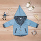 Wollfleece Jacke "Suebidou" blau
